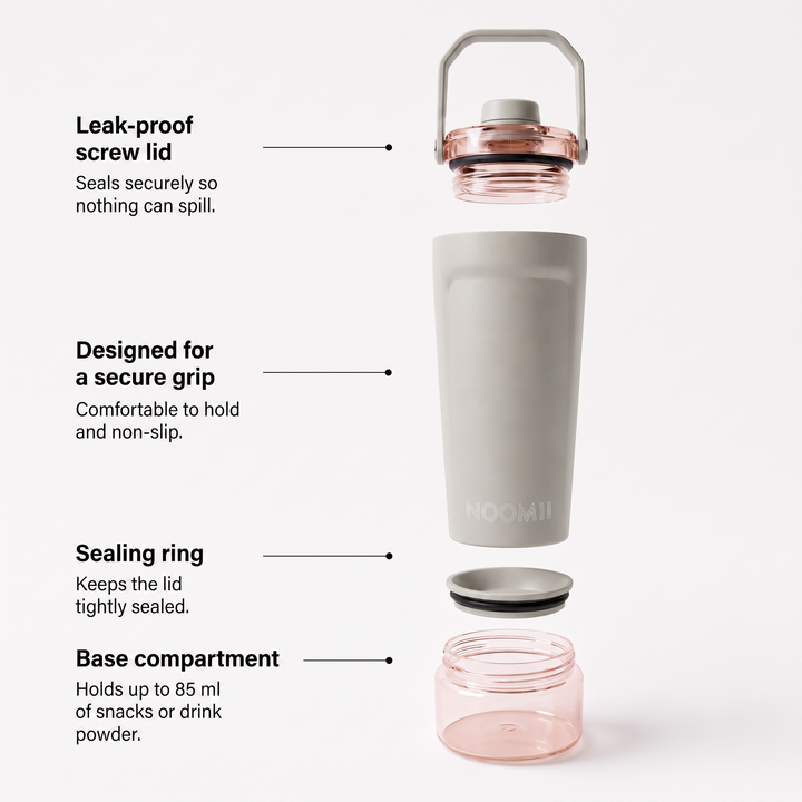 NooMii ProShake 600 with integrated powder compartment