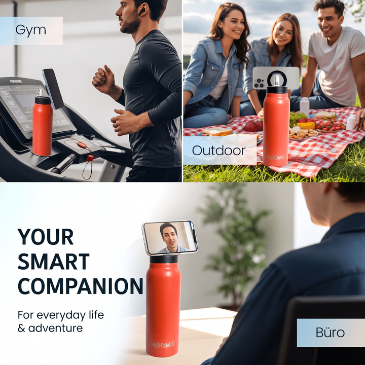Colour options for the NooMii 800ml insulated bottle