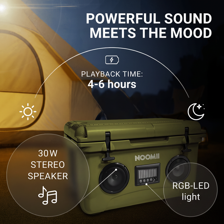 NooMii ColdBeats 45 outdoor cooler for UAE trips and gatherings