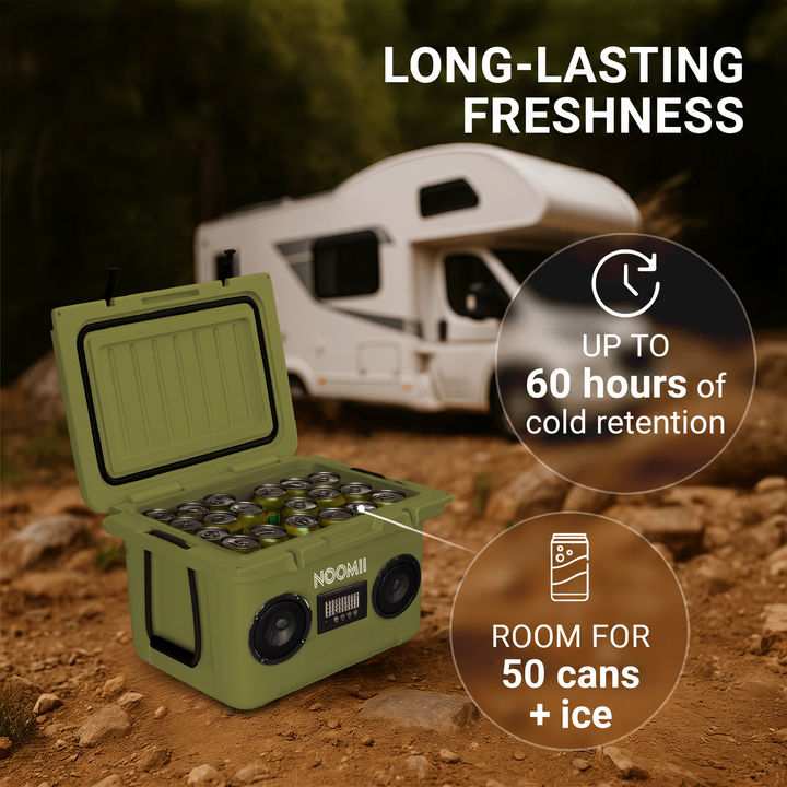NooMii ColdBeats 35 compact 35L Bluetooth cooler