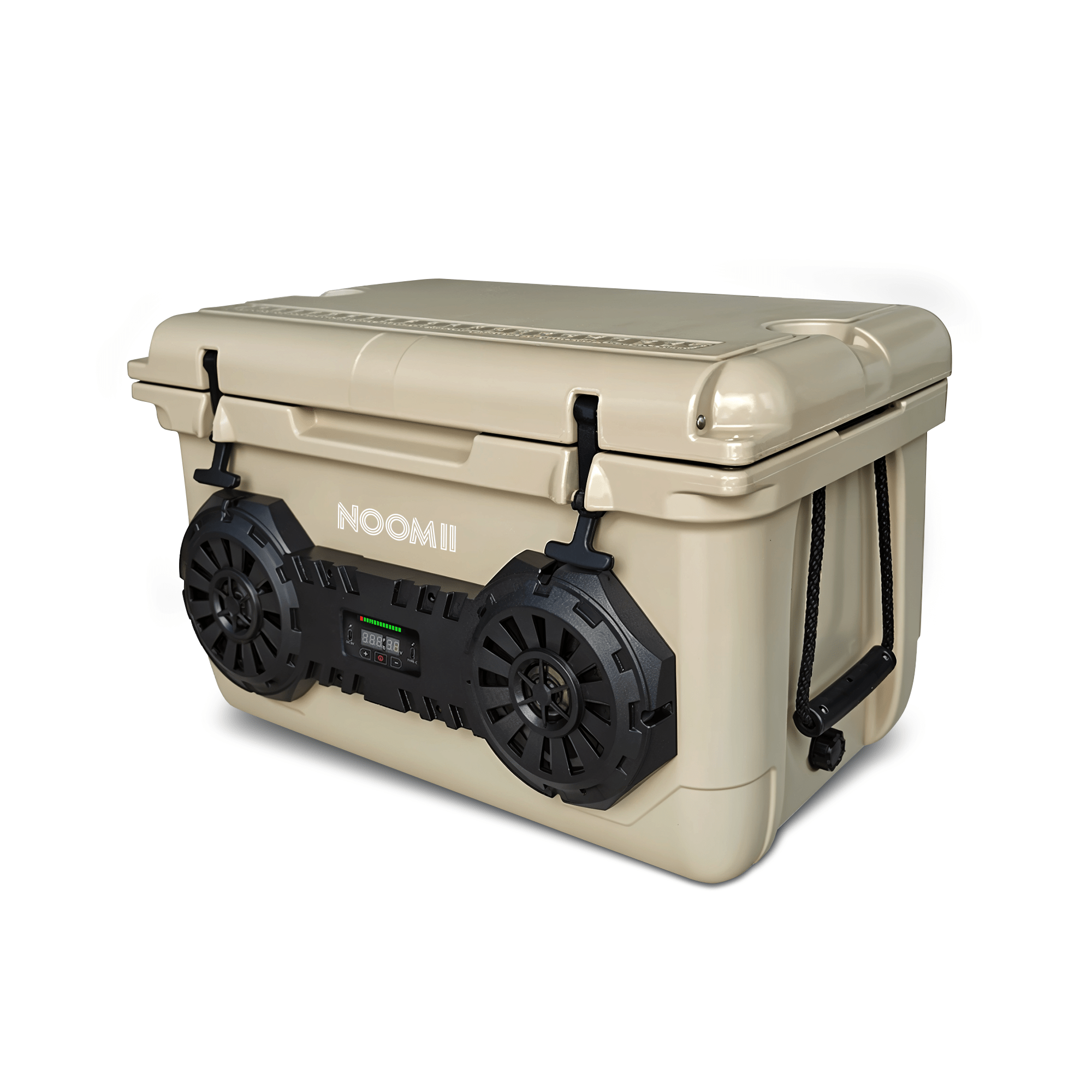 Bluetooth speaker controls on the NooMii ArcticBeat 45 cooler