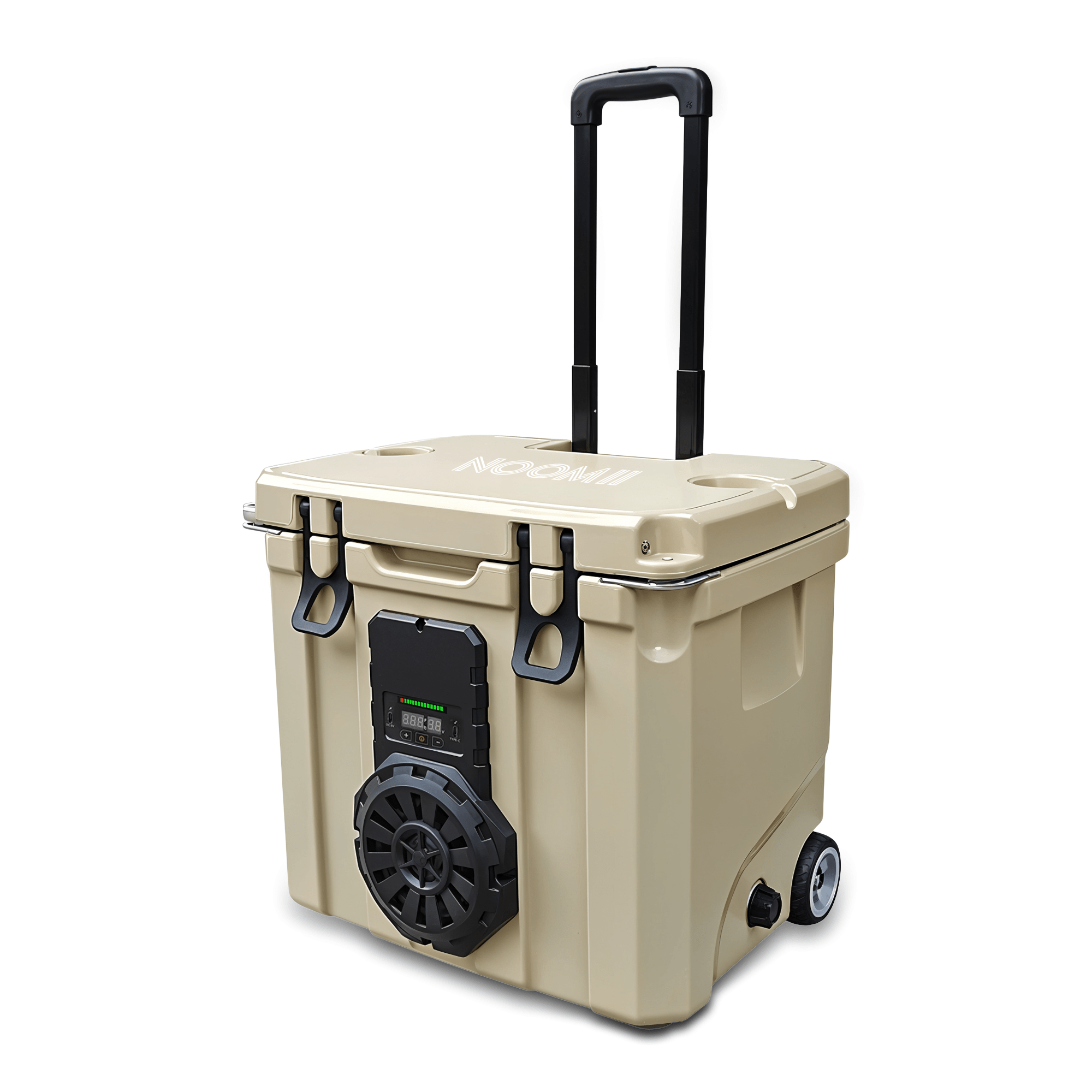 Integrated Bluetooth speaker controls on the NooMii BeatRoller 35