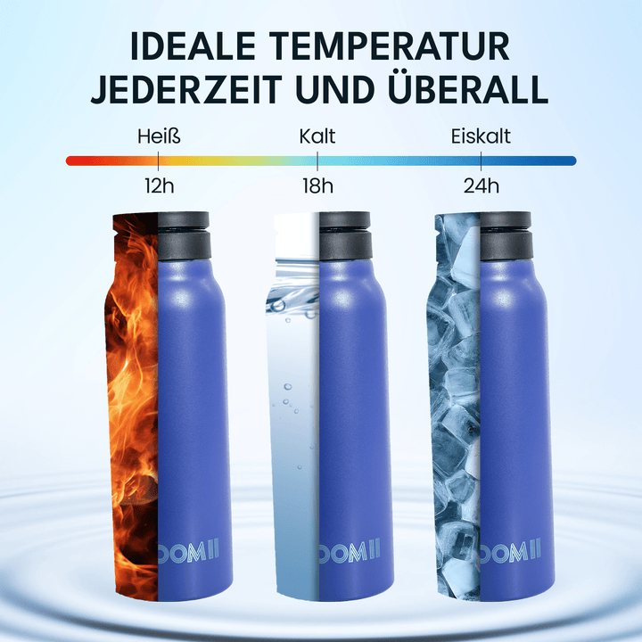 NooMii insulated bottle with phone holder for everyday travel