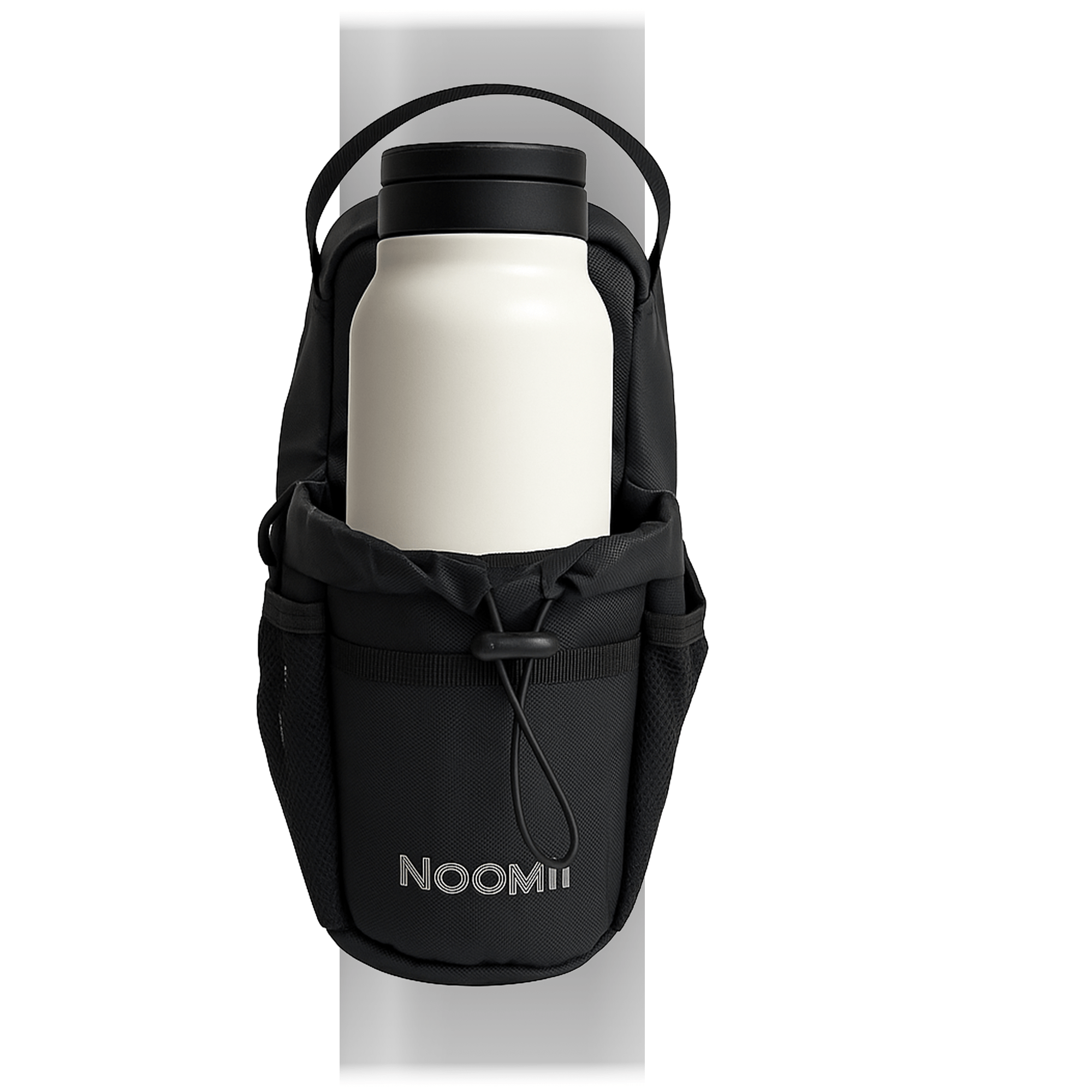 Front view of the NooMii compact gym bag